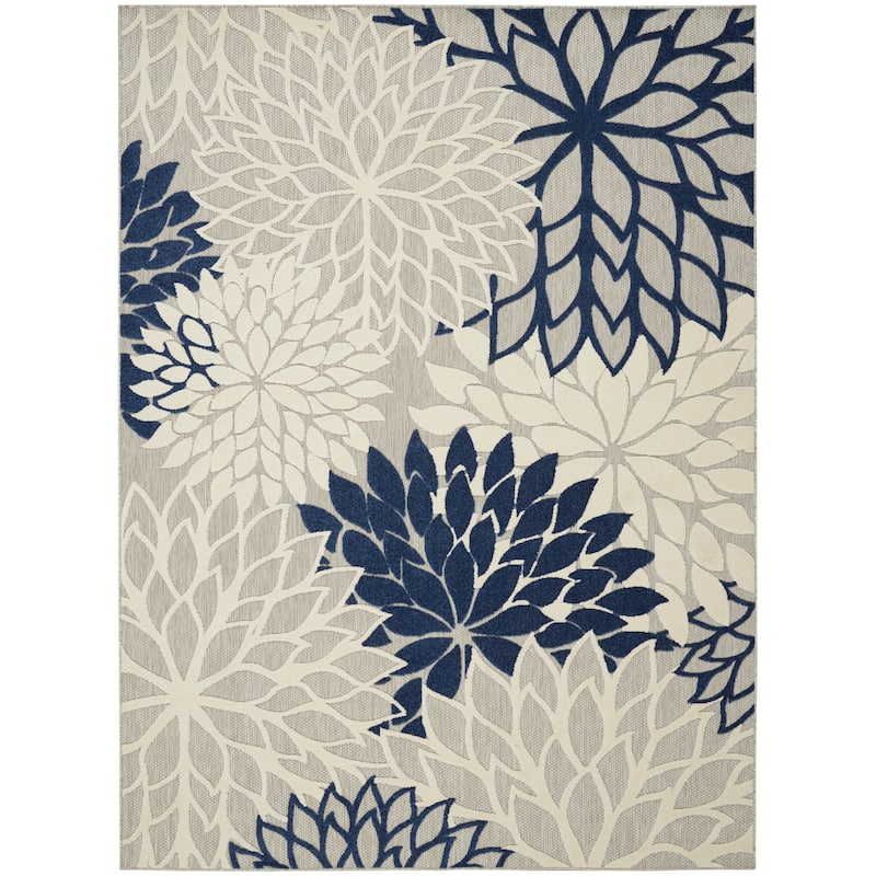 Nourison Aloha Floral Modern, Indoor/Outdoor Area Rug