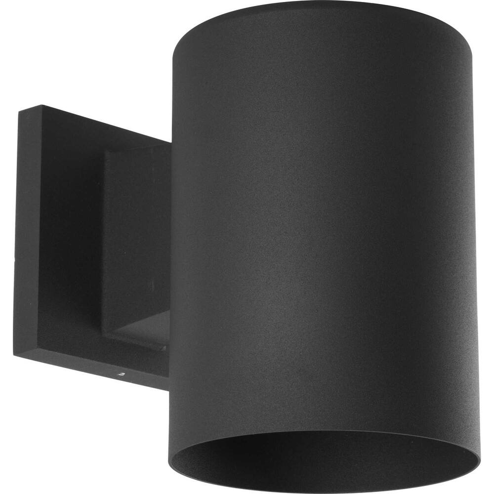 Progress Lighting Cylinder 1 Light Outdoor Wall Sconce with Metal