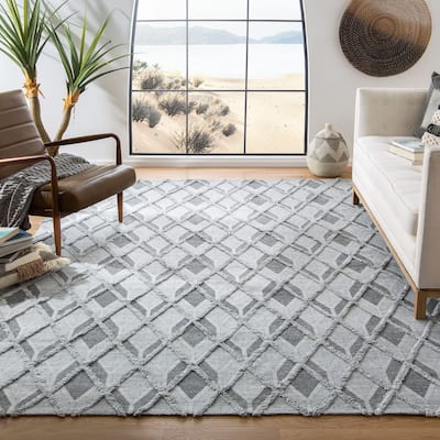 SAFAVIEH Handmade Marbella Maysoon Modern Polyester Rug