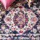 preview thumbnail 34 of 124, SAFAVIEH Madison Andra Boho Oriental Distressed Rug