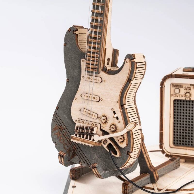 DIY 3D Puzzle - Electric Guitar - 140 pcs (ROKR)
