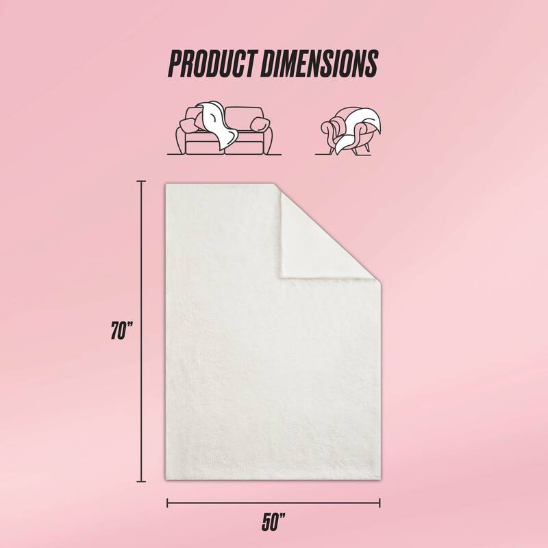 Juicy Couture Eyelash Faux Fur Blankets