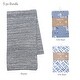 preview thumbnail 2 of 5, Lambs & Ivy 3-Piece Navy Blue Zebra/Crosshatch Organic Crib Bedding Set Bundle