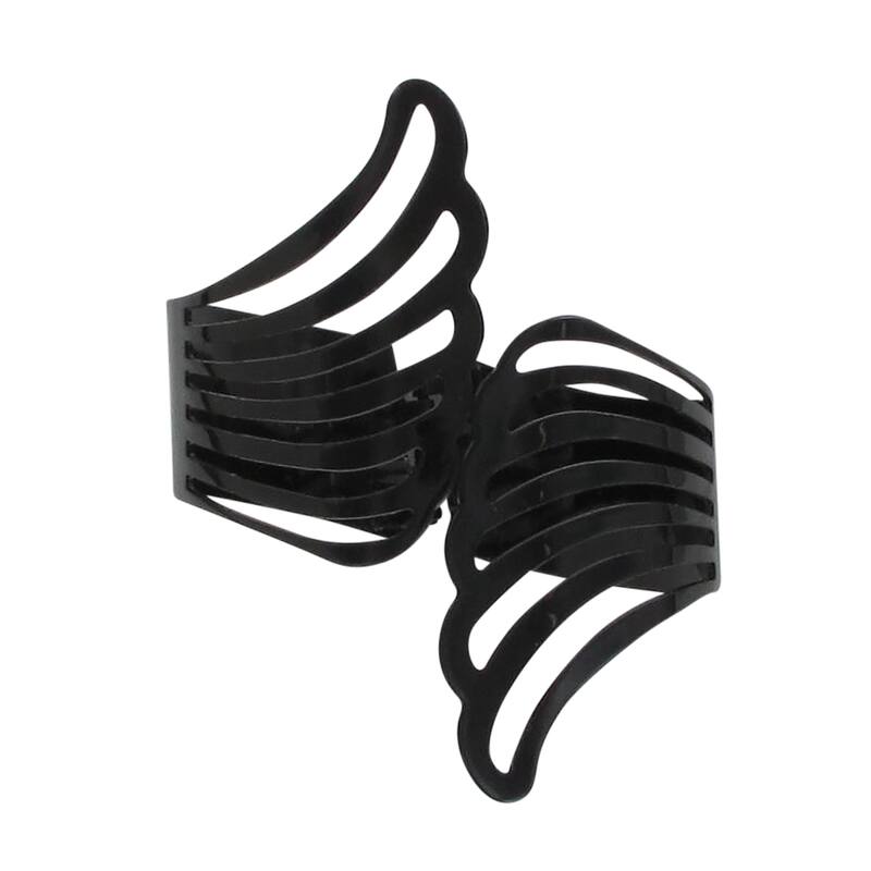 Cuff Metal Wings Tieback Angel - 3.8"L x 3"W x 2.5"D