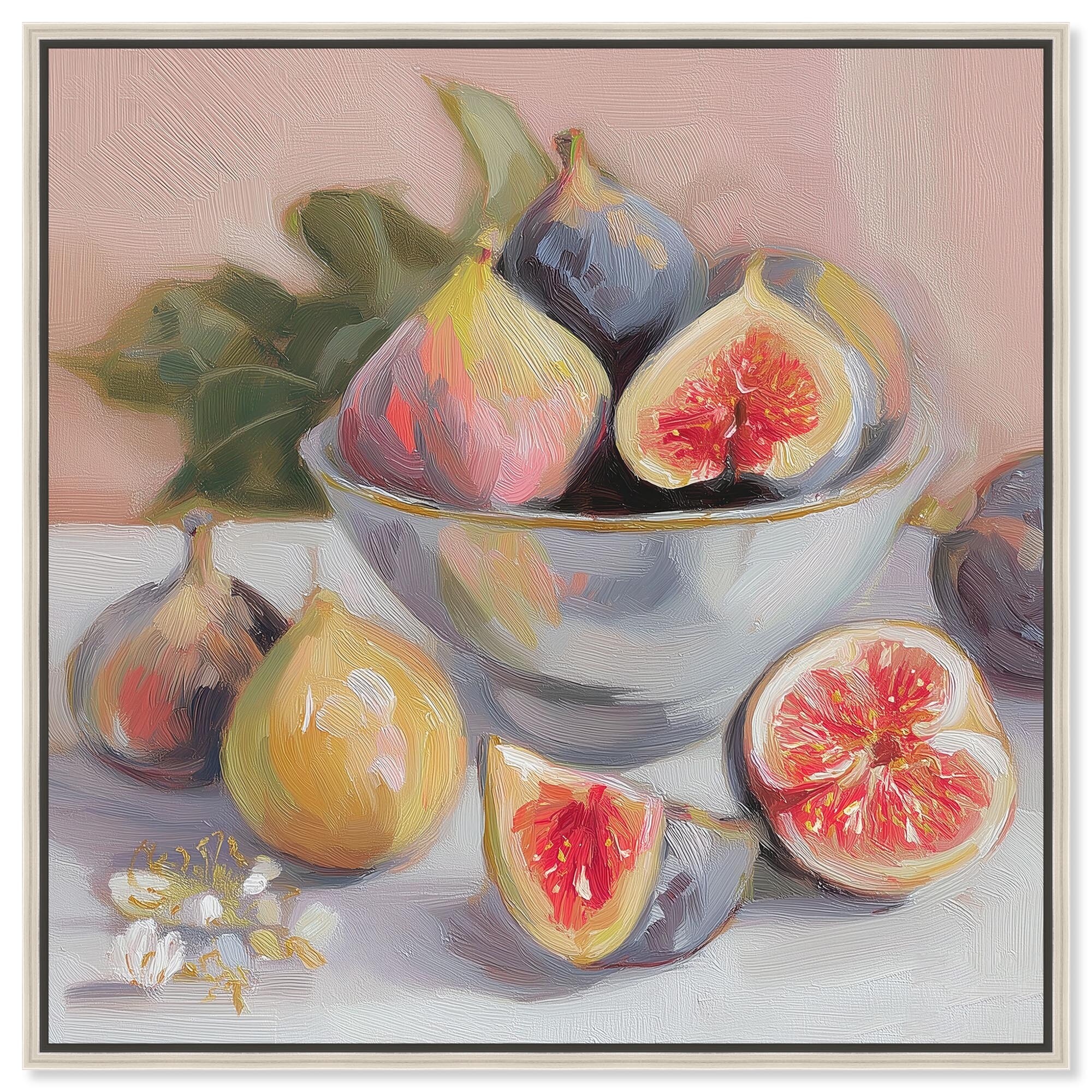 Open Delight I Farmhouse Wall Decor Canvas Print by Art Remedy