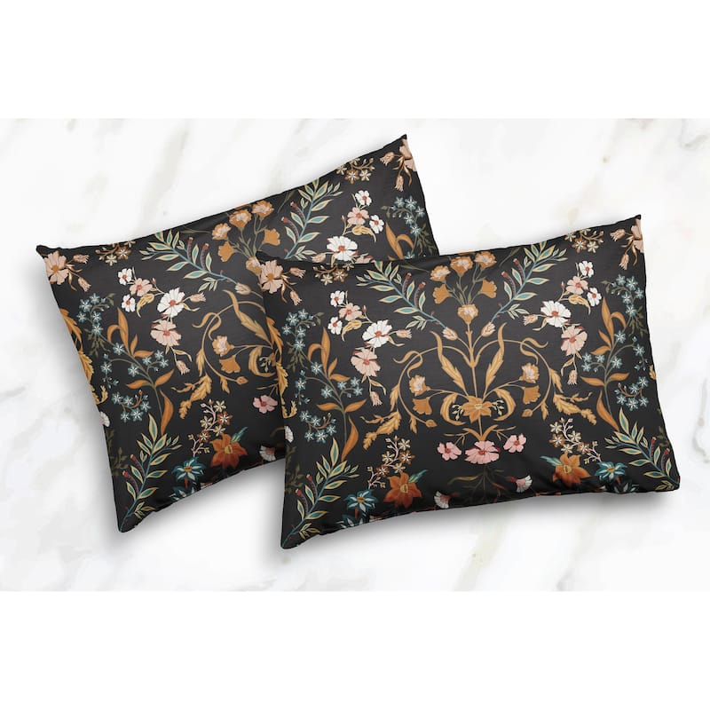Sweet Jojo Designs Boho Wildflower Vintage Floral Girl Queen Duvet Cover Bedding Set Botanical Garden Flower Bohemian Farmhouse