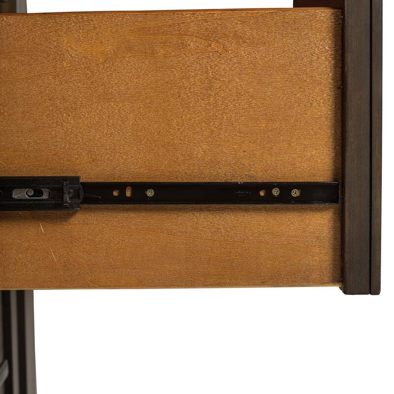 Thornwood Hills Rock Beaten Grey Finish 8 Drawer Dresser