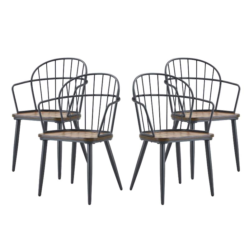 Christopher Knight Home Indoor Dining Chair With Metal Legs