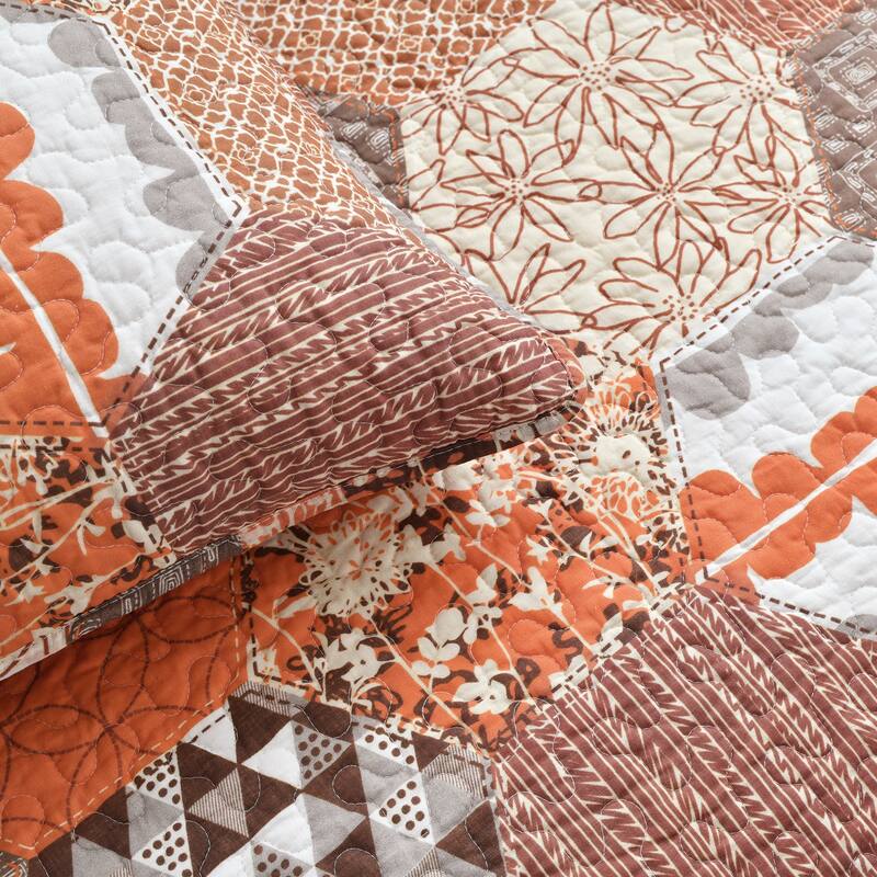 Lush Decor Briley 3-piece Quilt Set