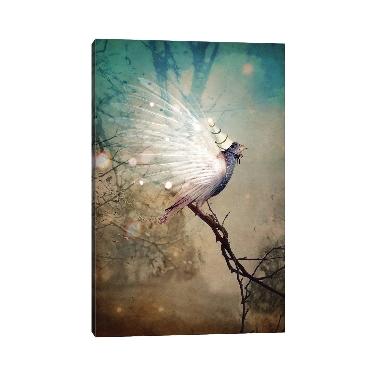 iCanvas "Feeling Festive" by Catrin Welz-Stein Canvas Print