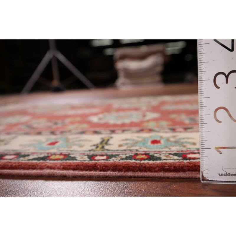 Kazak Accent Rug Handmade Traditional Orange Wool Carpet - 2'8" x 4'1"