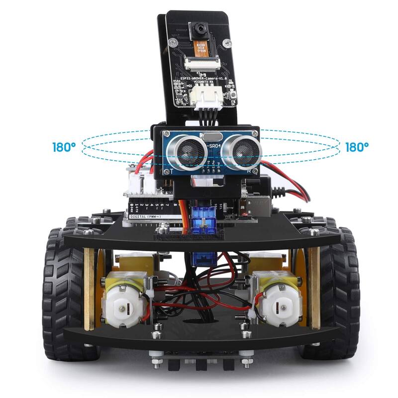 UNO R3 Smart Robot Car Kit V4 for Arduino,Line Tracking Module ...