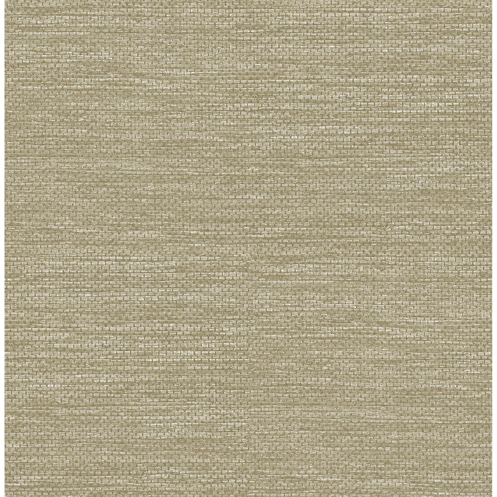 A-Street Prints Malin Wheat Faux Grasscloth Wallpaper