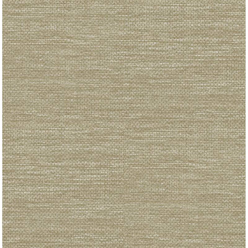 A-Street Prints Malin Wheat Faux Grasscloth Wallpaper