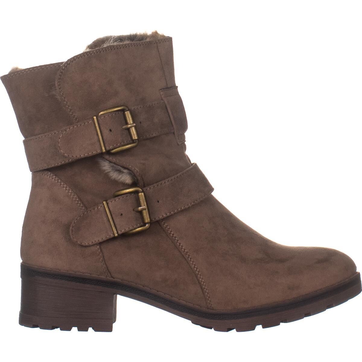 white mountain chastity boot taupe