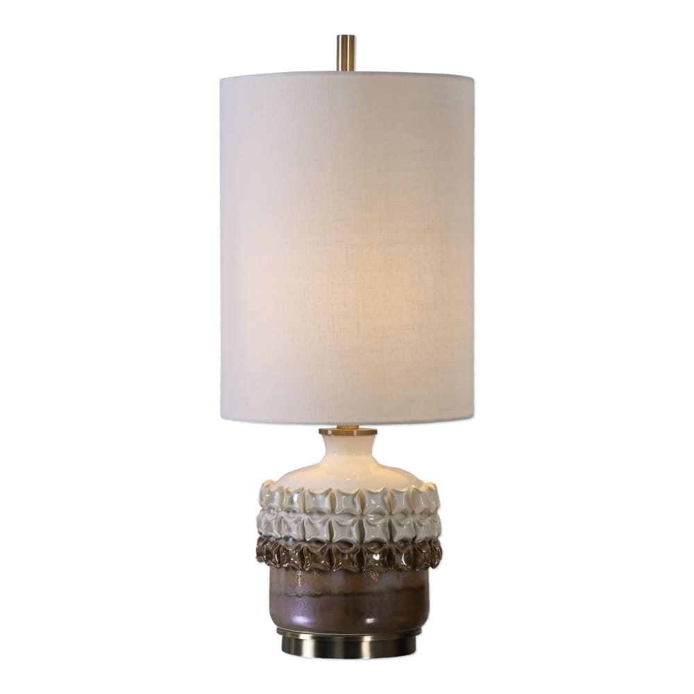 Uttermost 29352 1 Elsa 1 Light 25 Inch Tall Table Lamp with Fabric