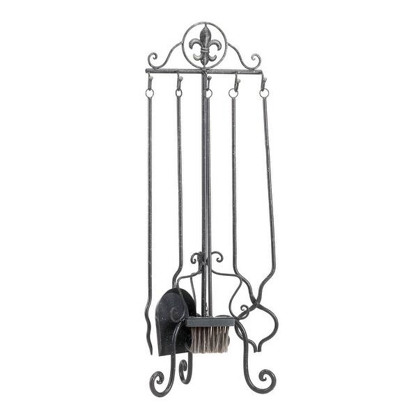 Shop Fleur De Lis Fireplace Tool Set Overstock 14223772