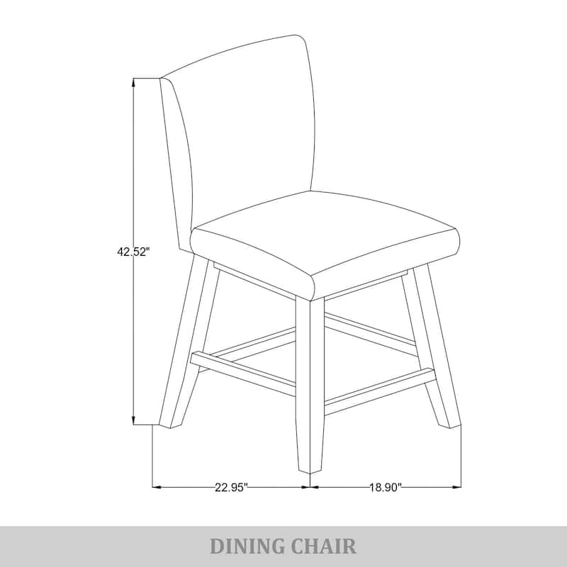 CraftPorch Minimalist Swivel Counter Chairs