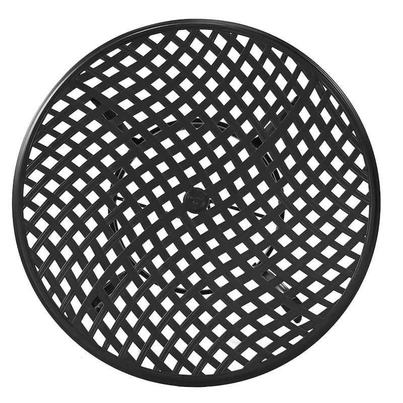Round Dining table, Espresso Brown