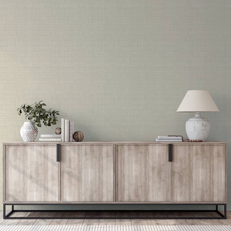 Arthouse Rafe Neutral Woven Texture Wallpaper