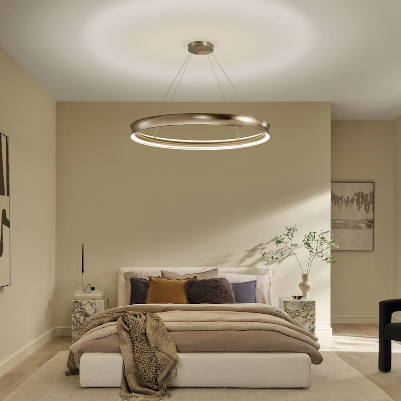 Kichler 52748LED Larousse 50" Wide LED Ring Chandelier