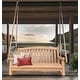 preview thumbnail 4 of 6, Seven Seas Teak San Jose Teak Wood Double Outdoor Porch Swing, 4 foot