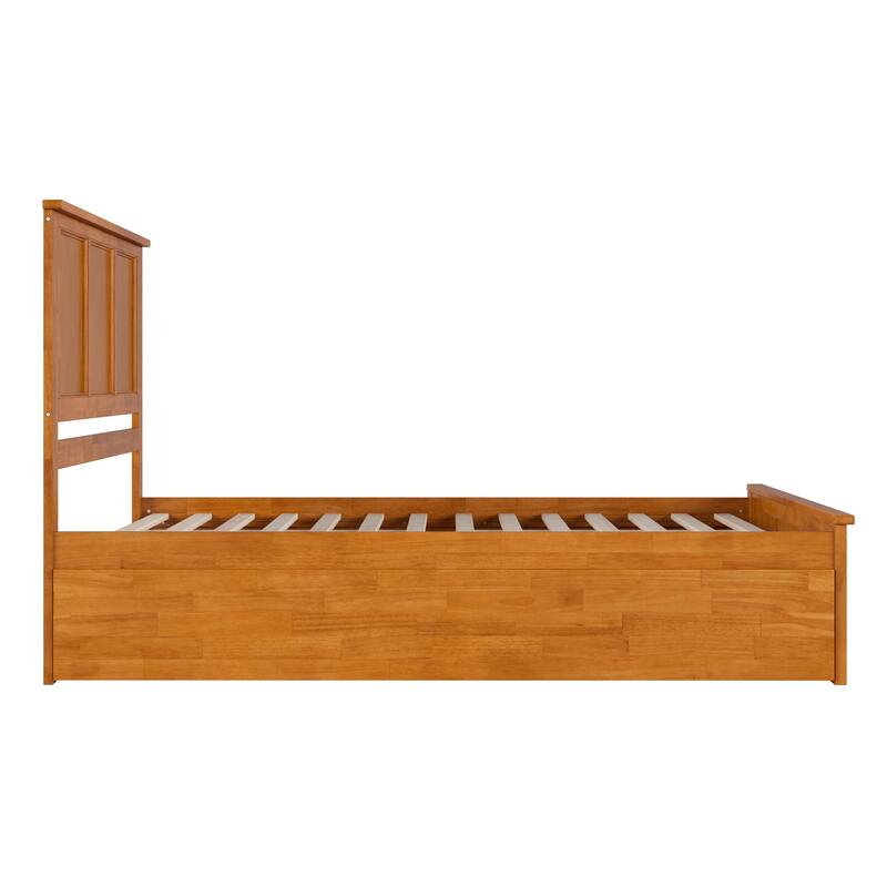 AFI Madison Platform Bed with Matching Footboard & Trundle