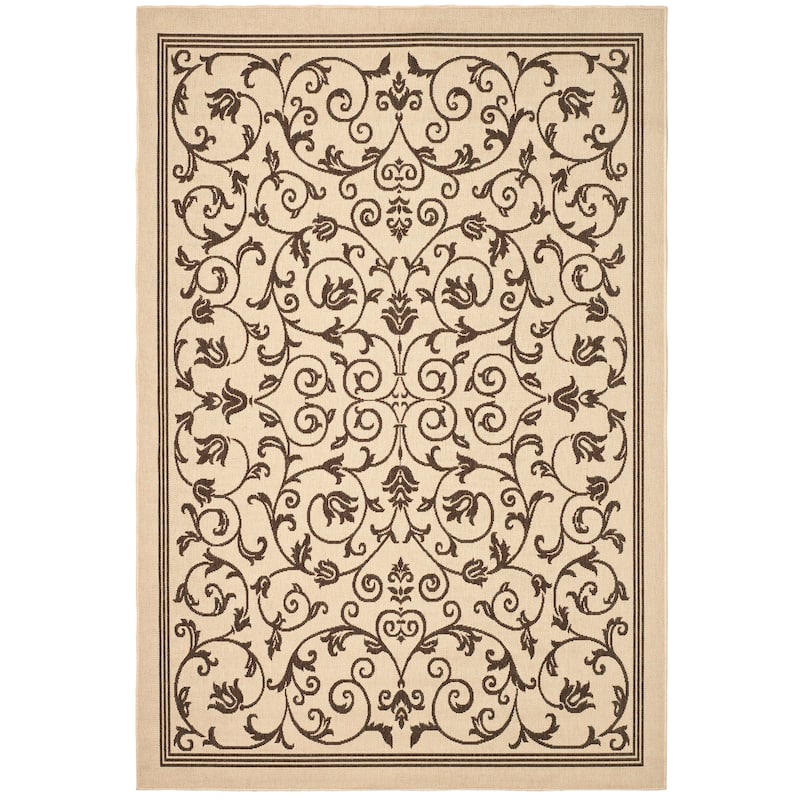 SAFAVIEH Courtyard Clarine Indoor/ Outdoor Waterproof Patio Backyard Rug