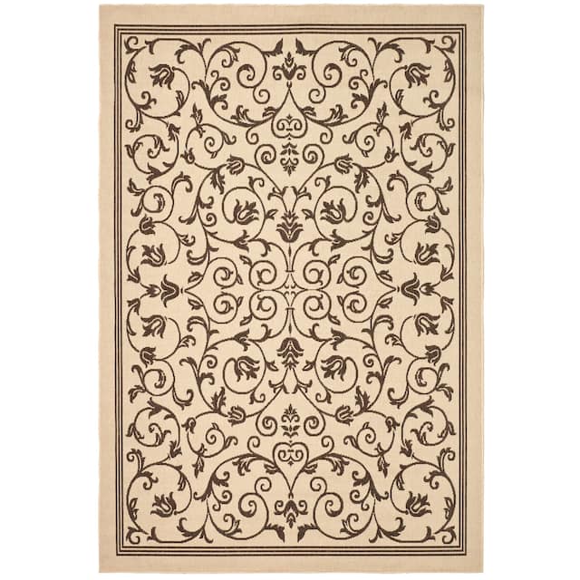 SAFAVIEH Courtyard Clarine Indoor/ Outdoor Waterproof Patio Backyard Rug