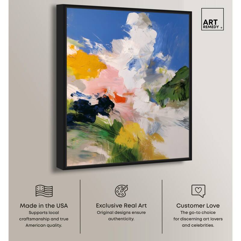 Clouds and Color II Canvas by Art Remedy