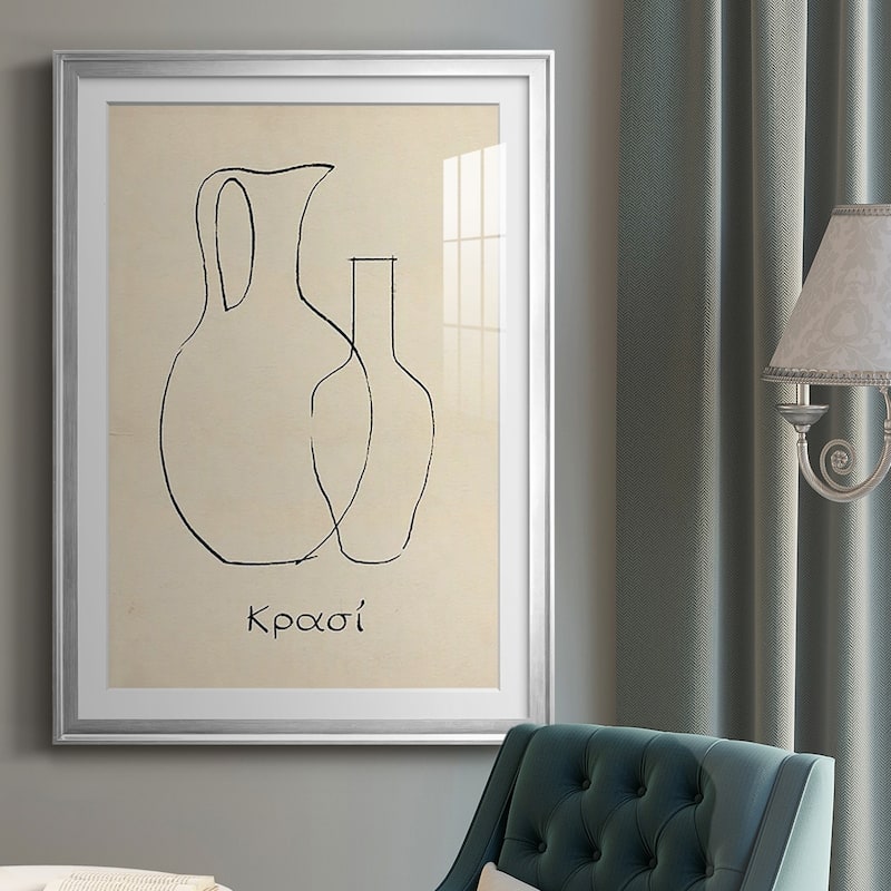 Greek Blessing II Premium Framed Print - Ready to Hang