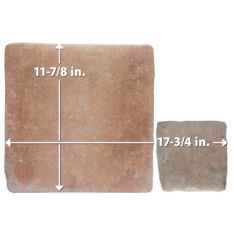 Merola Tile Benisa Marelle Cotto with Teja Taco 11-7/8" x 17-3/4" Porcelain Floor and Wall Tile - Case (22 Tiles)
