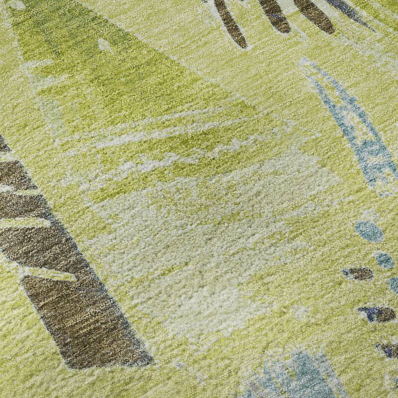 Premium Washable Super Soft Abstract Fragments Mayfield Rug