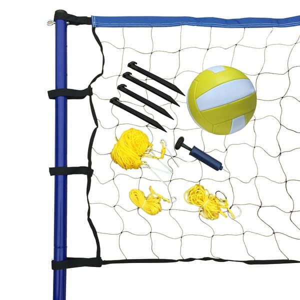 slide 2 of 5, Hathaway Volleyball Portable Game Set