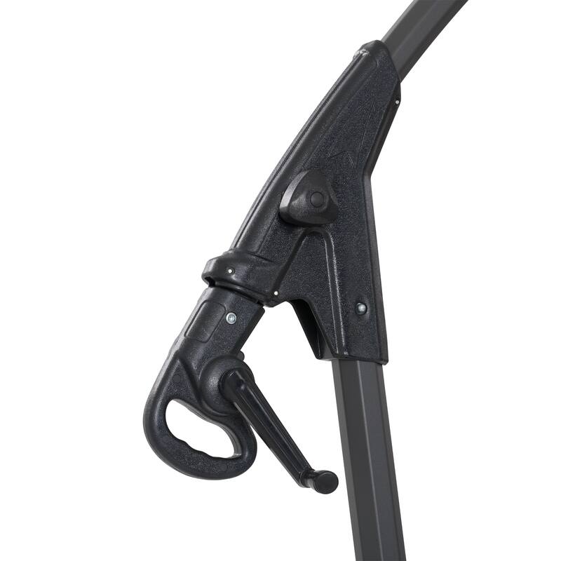 9.5 Ft Cantilever Patio Umbrella with Base