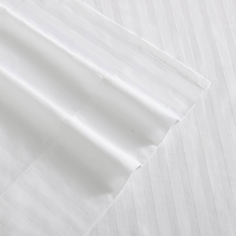 Vera Wang Dobby Stripe Cotton Sheet Set