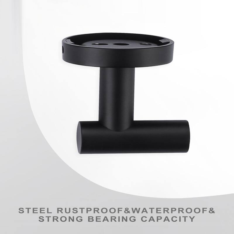 Round shape Knob Robe/Towel Hook 4PCS
