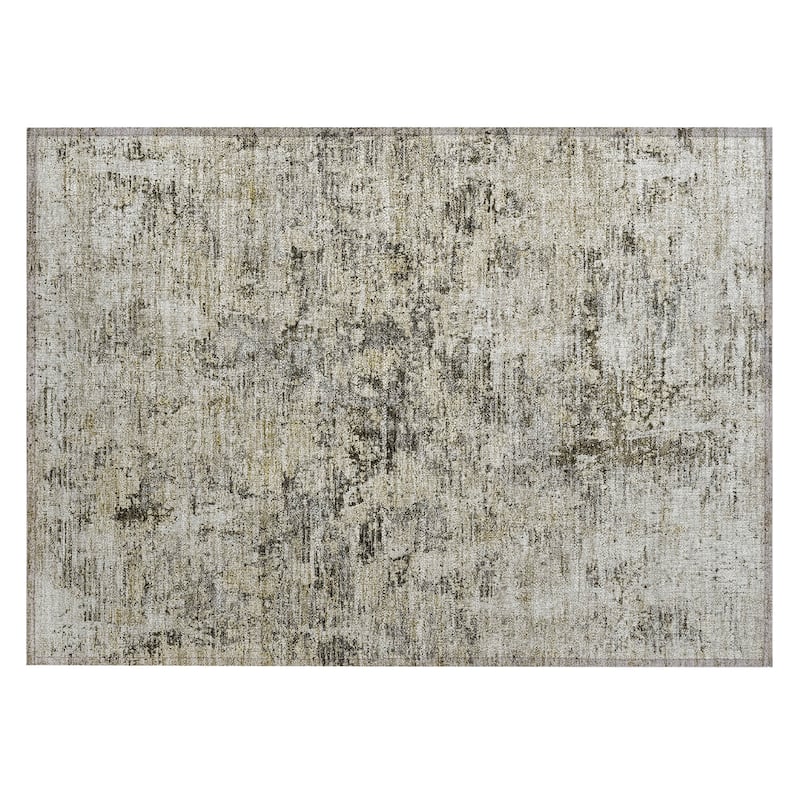 Machine Washable Indoor/ Outdoor Chantille Modern Ombre Rug