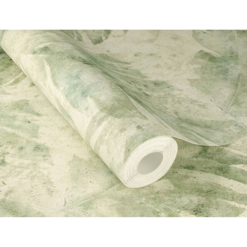 A-Street Prints Sanne Green Palm Wallpaper