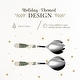 preview thumbnail 3 of 12, Spode Set of 2 Christmas Tree Salad Servers - 9.25" L