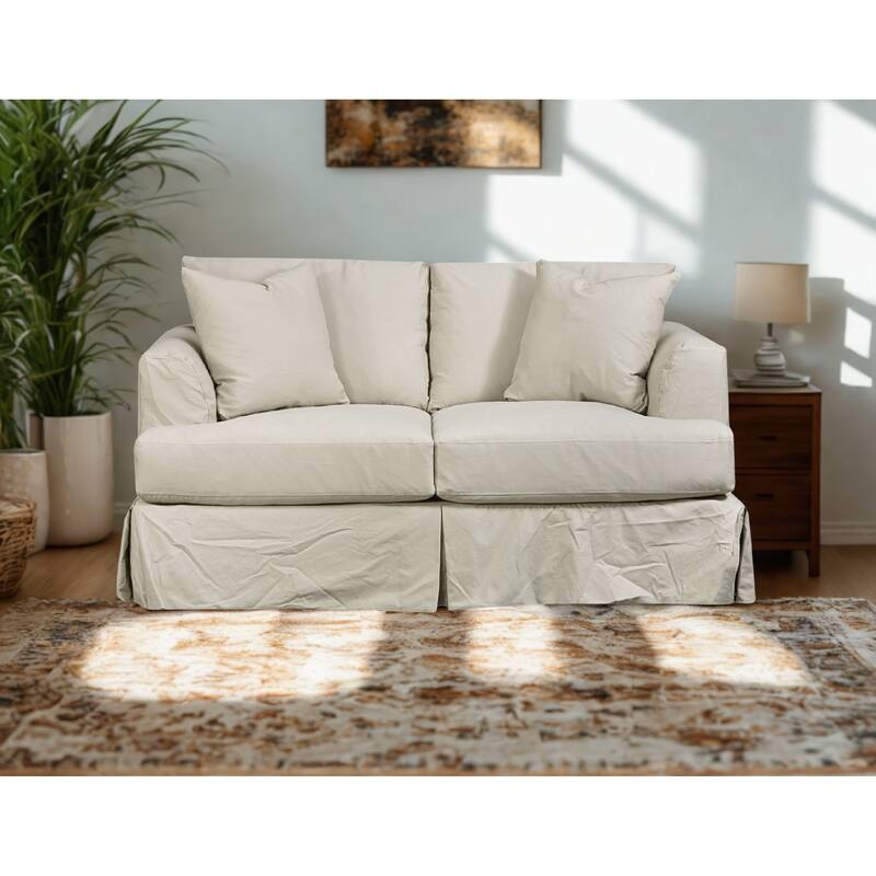 Zack Slipcover Loveseat