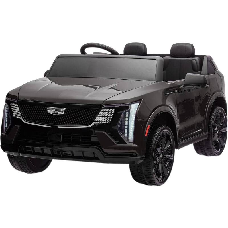 24V 2 Seater Ride On Truck Car with Parent Remote Control for Kids Best Gifts - Black