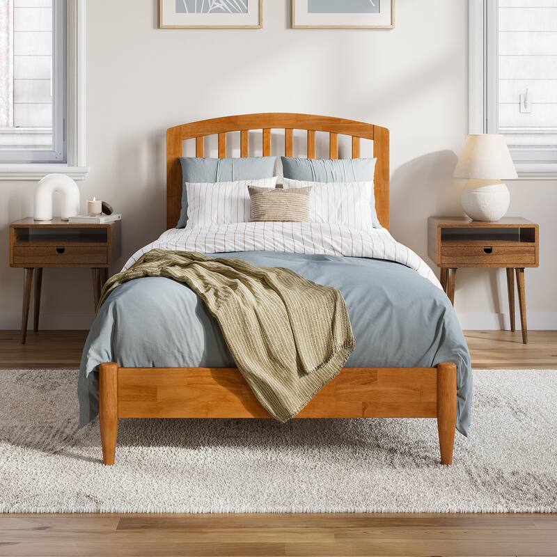 Quincy Solid Wood Low Profile Platform Bed