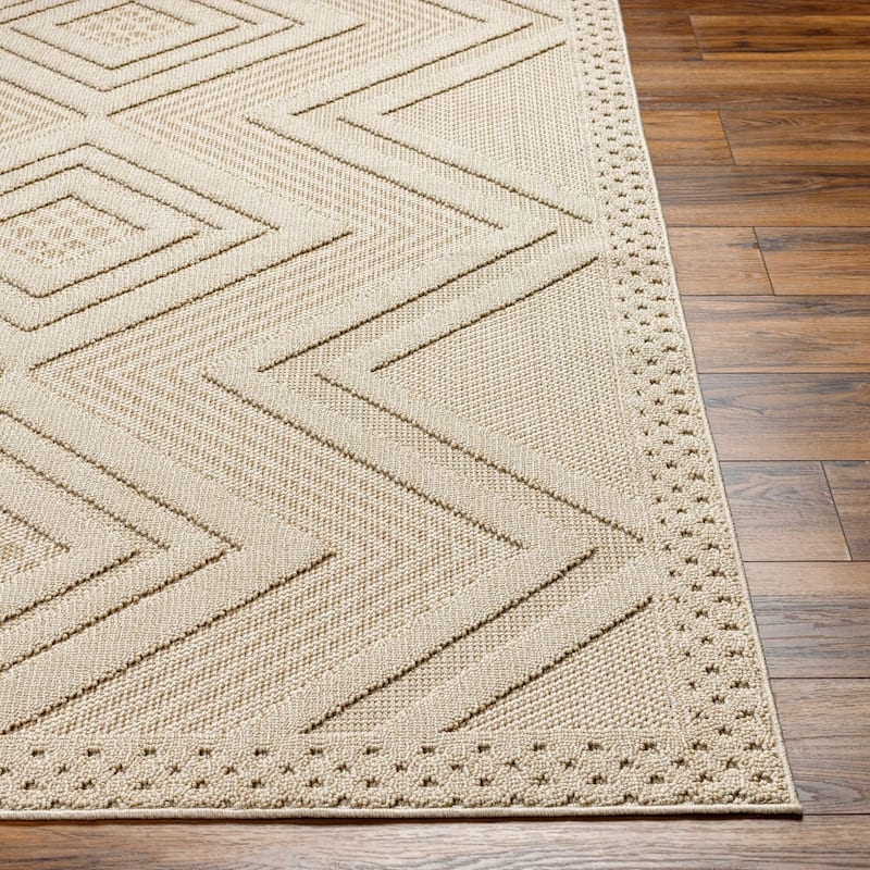 Livabliss Rockport Modern Indoor/Outdoor Area Rug