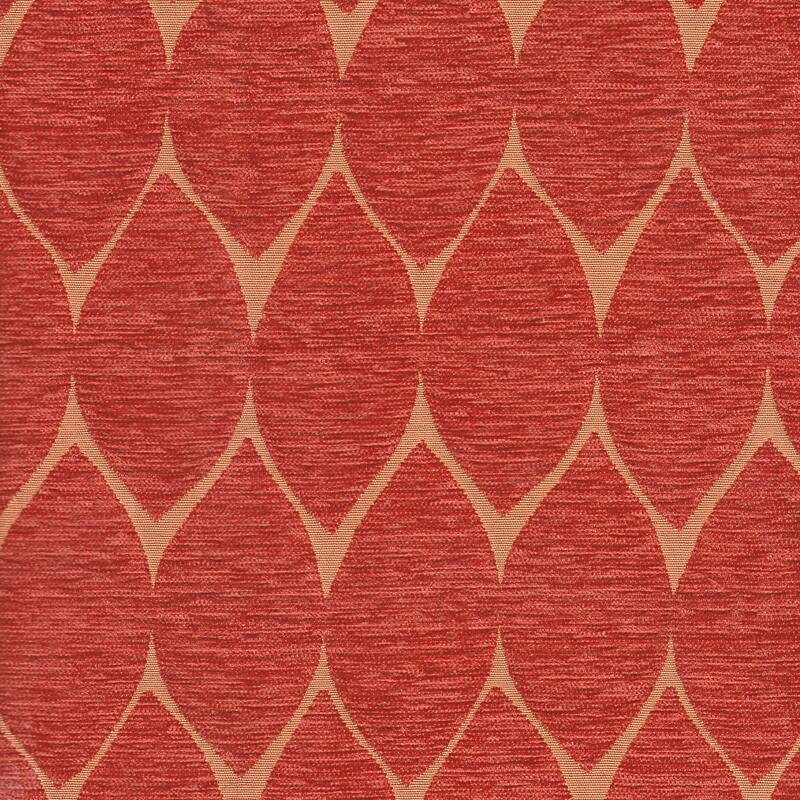 Porch & Den Valderrama Geometric Patterned Accent Chair with Pillow