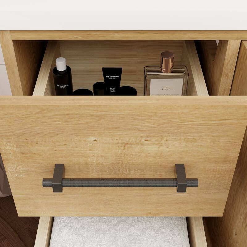 Victoria 42'' L Wall-mounted Vanity with Reinforced Acrylic Sink - 41.5