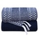 preview thumbnail 19 of 43, Handwoven Luxurious Cotton Sofa Couch Bed Throw Blankets All Season - Set of 2 (50''x60'')