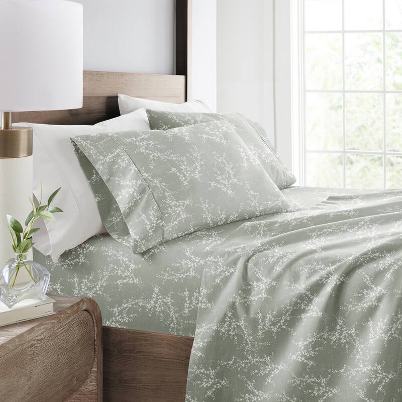 Delicate Details Patterned Ultra-Soft Bed Sheet Sets