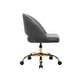 preview thumbnail 3 of 4, Porthos Home Naiko Velvet Upholstery Swivel Office Chair
