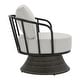 preview thumbnail 21 of 23, Spruce & Spring Patio Fruniture Outdoor Swivel Chair and Side Table